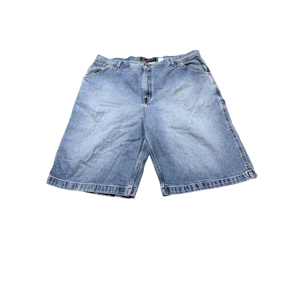 Bugle Boy Vintage 1980's Men's Blue Jean Shorts - Size 42